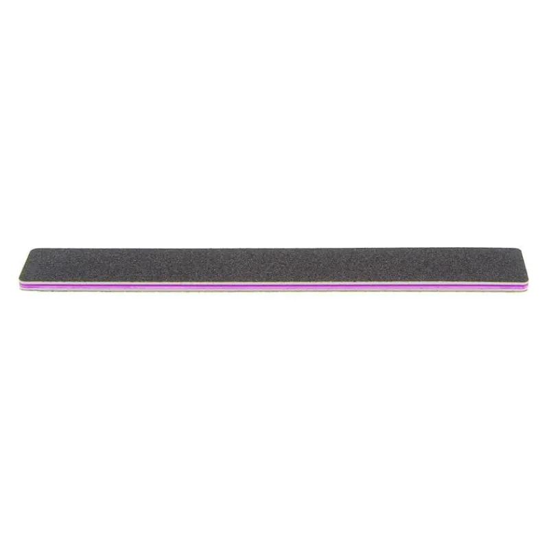 Kerasoin Professionnel Lime rectangulaire noire pour ongles naturels 180/180 : Grain fin Sale