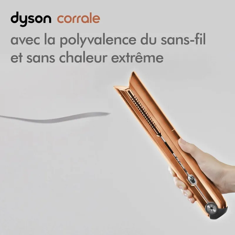 Dyson Lisseur Corrale nickel / cuivre