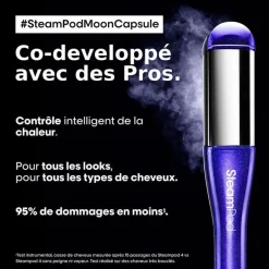 SteamPod Lisseur-boucleur Vapeur 4 en édition limitée Moon Capsule Outlet