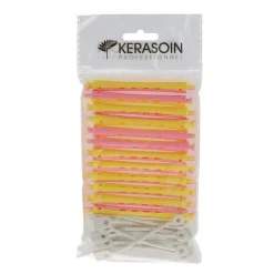 Kerasoin Professionnel Lot de 12 bigoudis permanente longs 8mm Sale