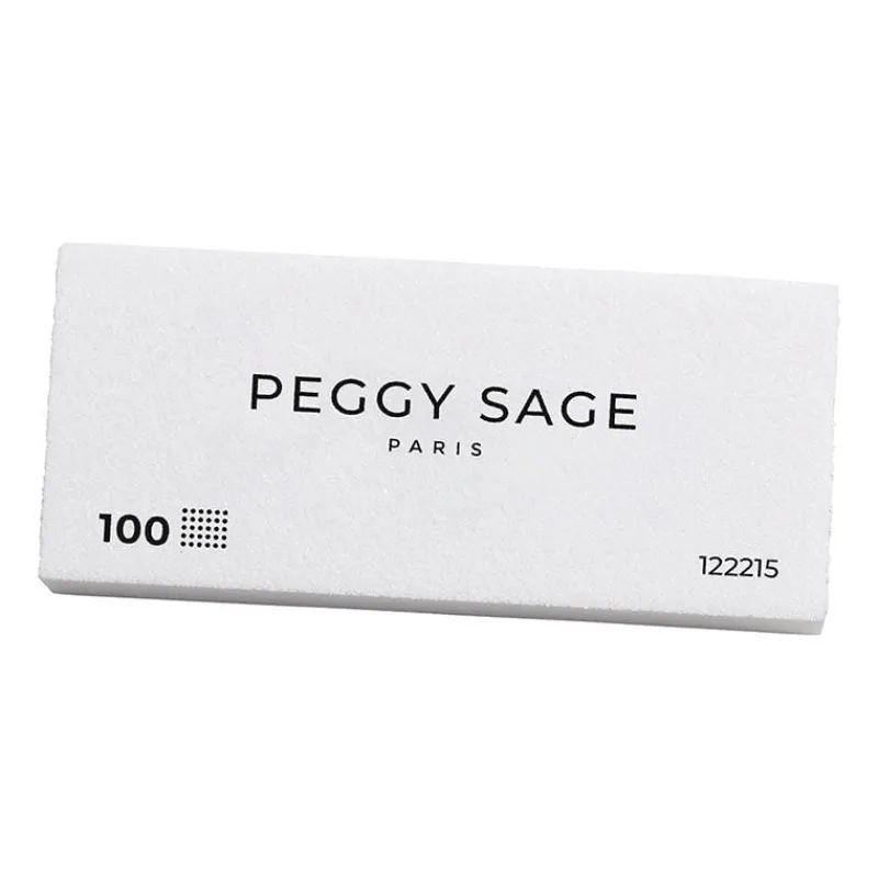 Peggy Sage Lot de 10 blocs blancs minces pour ongles Discount