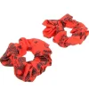 La Boutique du Coiffeur Lot de 2 chouchou bandana rouge Hot