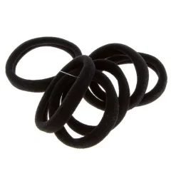 La Boutique du Coiffeur Lot de 6 élastiques en mousse Sale