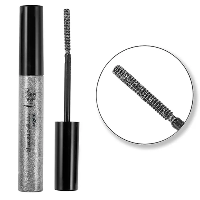 Peggy Sage Mascara paillettes argent Clearance