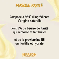 Kerasoin Professionnel Masque capillaire au beurre de karité 1500ml Best
