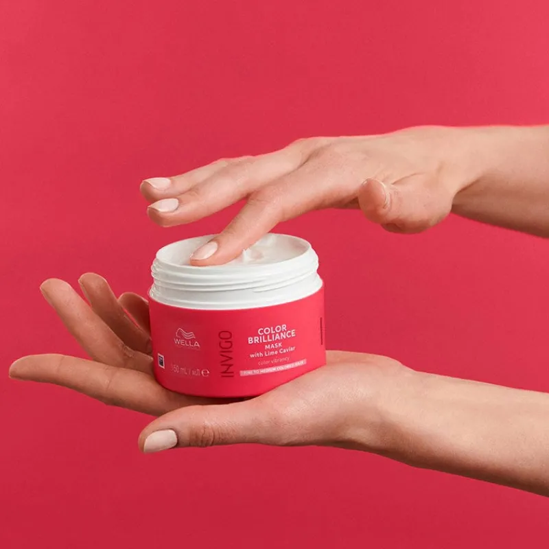 Wella Professionals Masque cheveux colorés fins à normaux Invigo Color Brilliance 150ml