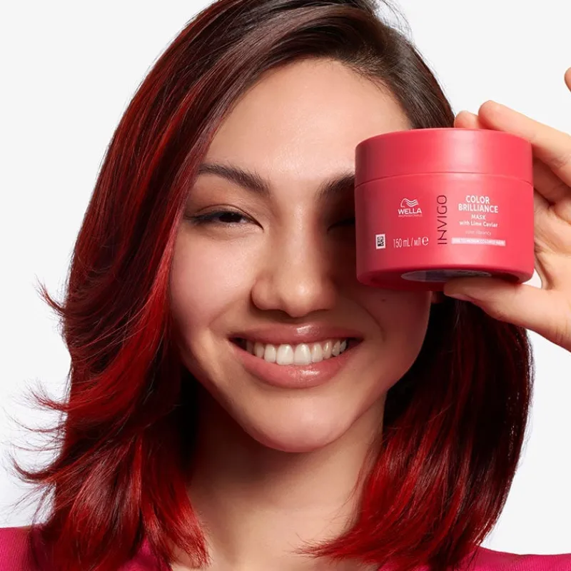 Wella Professionals Masque cheveux colorés fins à normaux Invigo Color Brilliance 500ml Clearance
