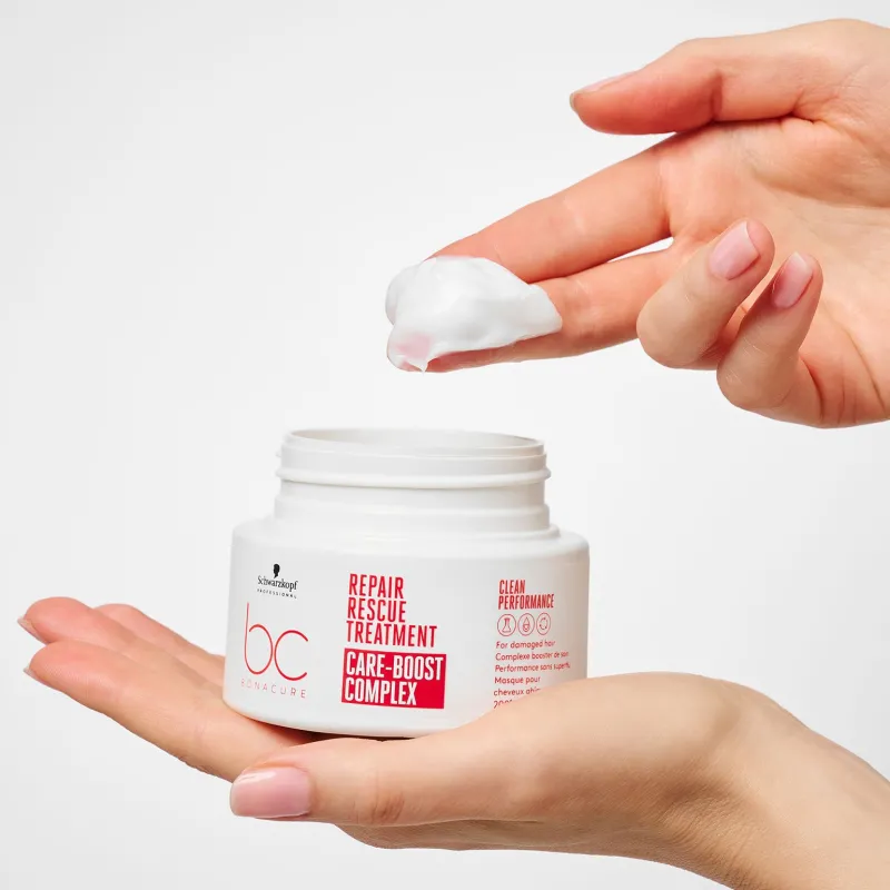 Schwarzkopf Professional Masque pour cheveux abîmés BC Repair Rescue 200ml Discount