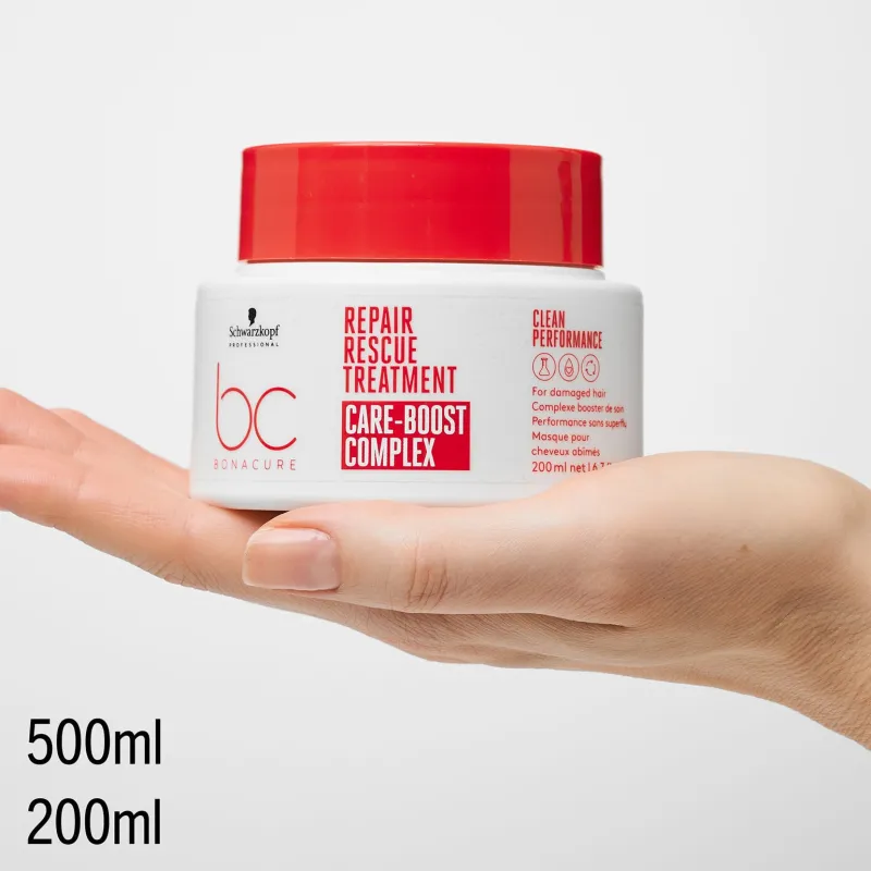 Schwarzkopf Professional Masque pour cheveux abîmés BC Repair Rescue 200ml Discount