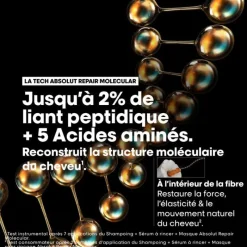 L’Oréal Professionnel Paris Masque professionnel concentré Absolut Repair Molecular 500ml Sale