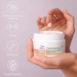 Wella Professionals Masque restructurant Structure+ pour cheveux colorés Color Motion+ New