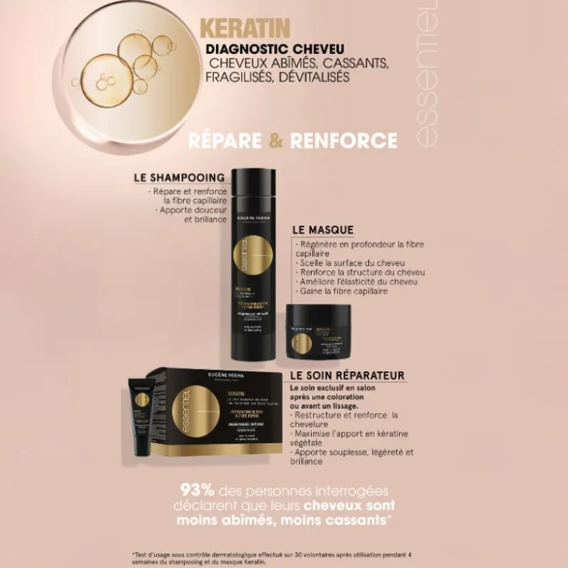 Eugene Perma Professionnel Masque réparateur Essentiel Keratin 500ml Online