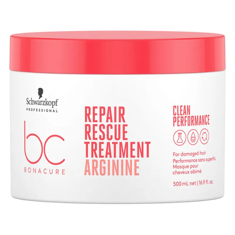Schwarzkopf Professional Masque réparateur pour cheveux abîmés BC Repair Rescue 500ml Sale