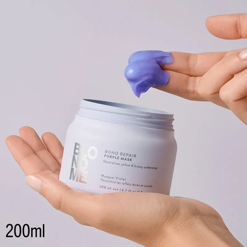 Schwarzkopf Professional Masque violet Blondme Bond Repair Neutralisant New