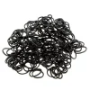 La Boutique du Coiffeur Mini élastiques caoutchouc lot de 240 noir Sale