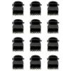 La Boutique du Coiffeur Mini pinces croco noires 1 cm Outlet