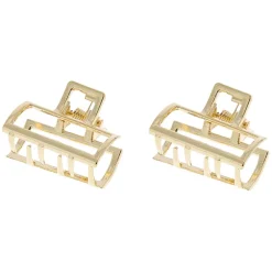 La Boutique du Coiffeur Mini pinces métal dorées Discount