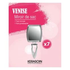 Kerasoin Professionnel Miroir de sac double face grossissant x 7 Venise Sale