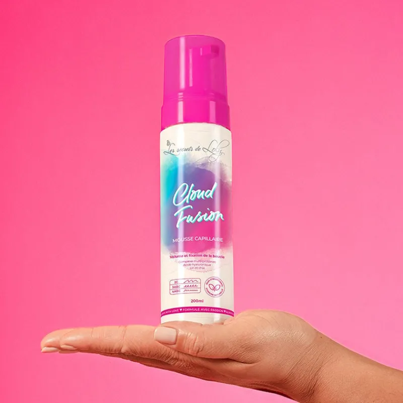 Les Secrets de Loly Mousse pour cheveux bouclés Cloud Fusion Hot