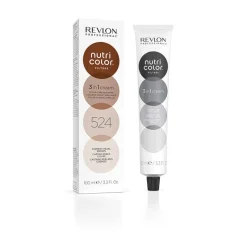 Revlon Professional Nutri Color Filters crème repigmentante 3 en 1 524 marron perle cuivré Hot