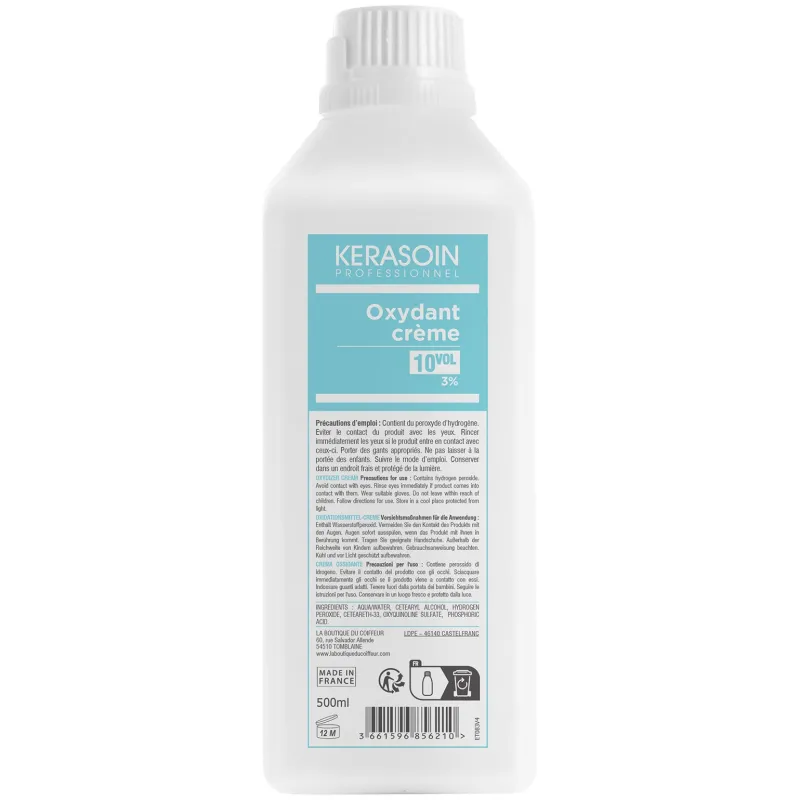 Kerasoin Professionnel Oxydant crème 10 volumes 3% 500ml Sale