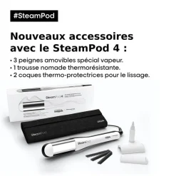 SteamPod Pack lisseur boucleur 4 et soin lissant Clearance