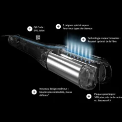 SteamPod Pack lisseur boucleur 4 et soin lissant Clearance