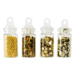 Peggy Sage Paillettes pour ongles doré Sale