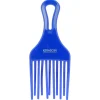 Kerasoin Professionnel Peigne afro vague bleu Online