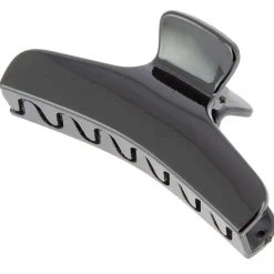 La Boutique du Coiffeur Pince croco noire 8 cm