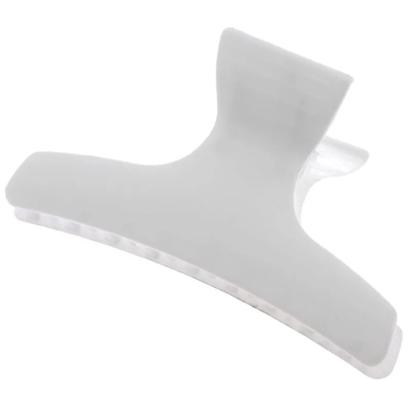 La Boutique du Coiffeur Pince croco simple blanche 9.5cm Hot