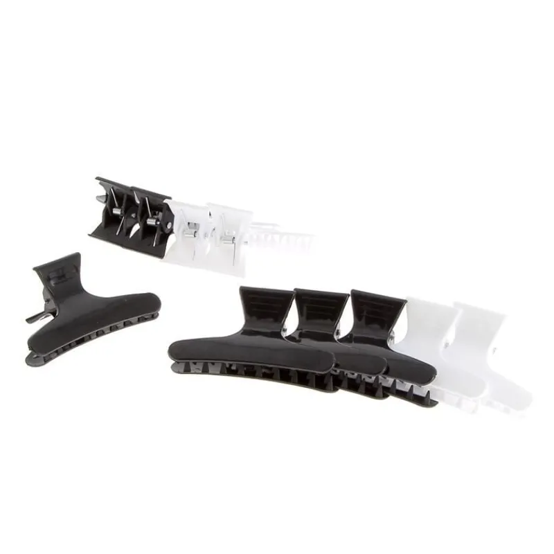 Pince croco x 12 Noir / Blanc Best