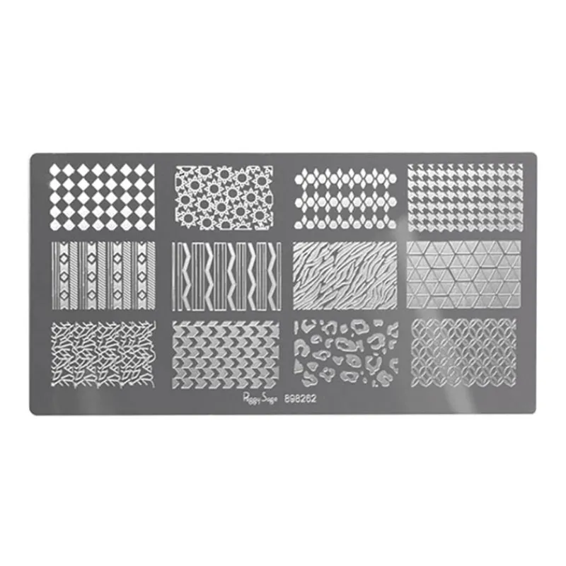 Peggy Sage Plaque de stamping nail art 2 Outlet