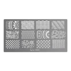 Peggy Sage Plaque de stamping nail art 3 Best