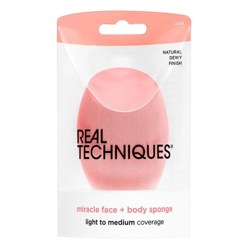 Real Techniques Éponge visage et corps Miracle Complexion Face & Body Sponge Outlet