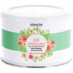 Kerasoin Professionnel Pot de cire peaux sensibles aloe vera 400ml