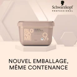 Schwarzkopf Professional Poudre compacte décolorante PPL9+ Blondme 450gr Clearance