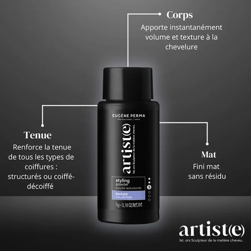 Eugene Perma Professionnel Poudre textursisante Styling Powder Artiste Best