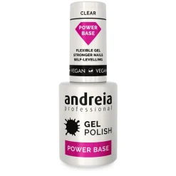 Andreia Professional Power base gel polish clear New