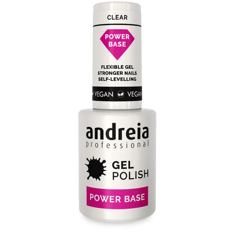 Andreia Professional Power base gel polish clear New
