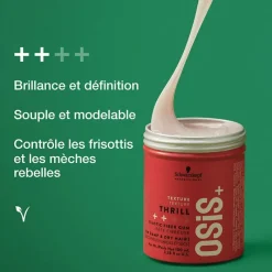 Schwarzkopf Professional Pâte fibreuse Thrill Osis+ Hot