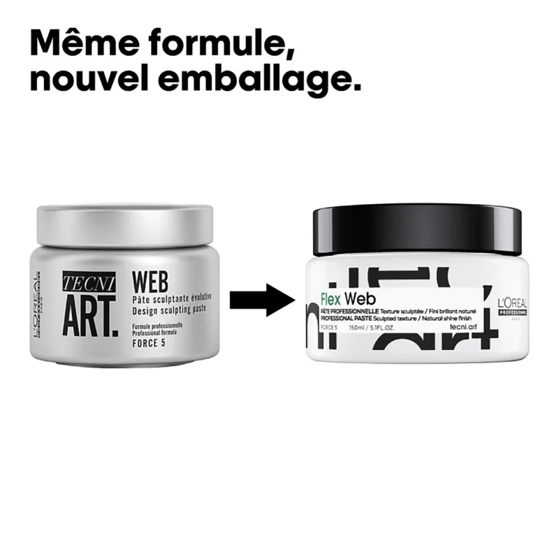 L’Oréal Professionnel Paris Pâte texture sculptée Flex Web Tecni.Art Outlet