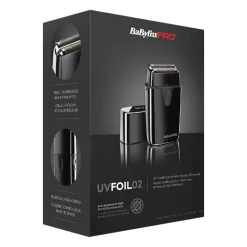 Babyliss Pro Rasoir double grille avec lumière désinfectante UVFOIL02 Online