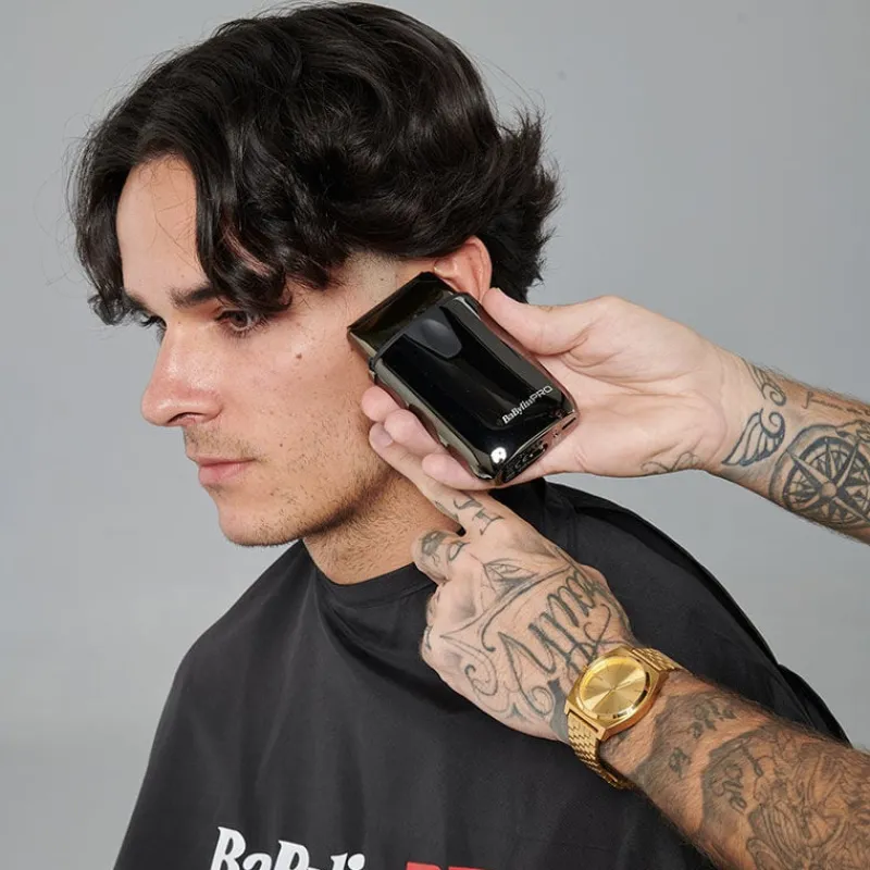 Babyliss Pro Rasoir double grille avec lumière désinfectante UVFOIL02 Online