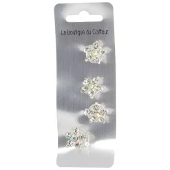 La Boutique du Coiffeur Ressort bijoux de cheveux strass étoile Hot