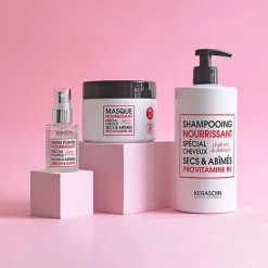 Kerasoin Professionnel Rituel cheveux secs et abimés shampooing et masque Outlet