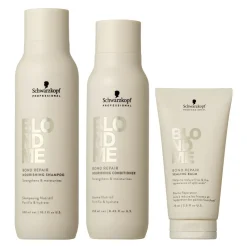 Schwarzkopf Professional Rituel nutritif et protecteur Blondme Bond Repair Hot