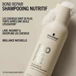 Schwarzkopf Professional Rituel nutritif et protecteur Blondme Bond Repair Hot