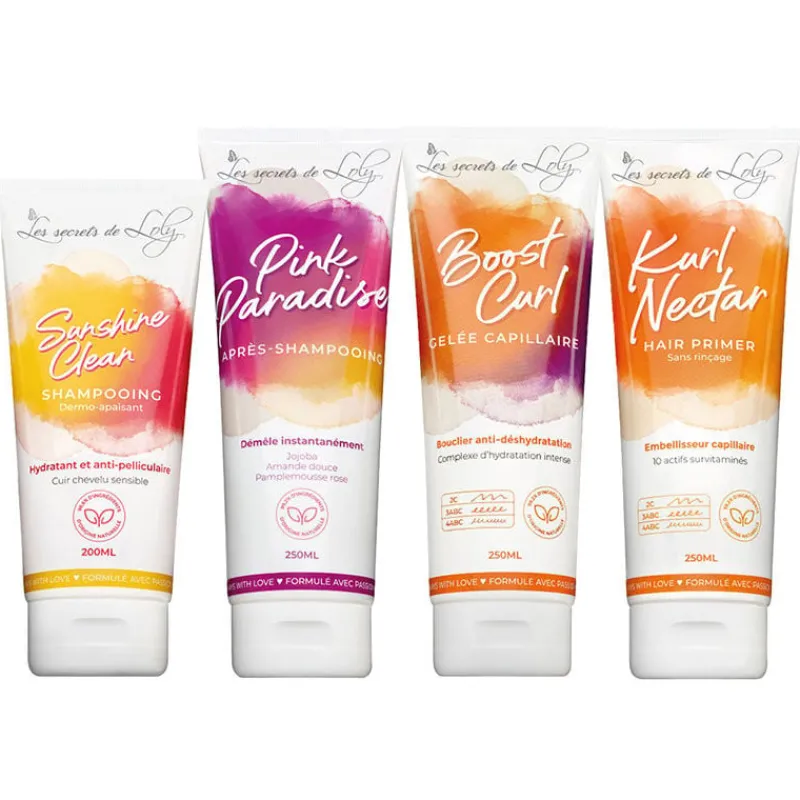 Les Secrets de Loly Rituel pour cheveux bouclés cuir chevelu sensible Sale