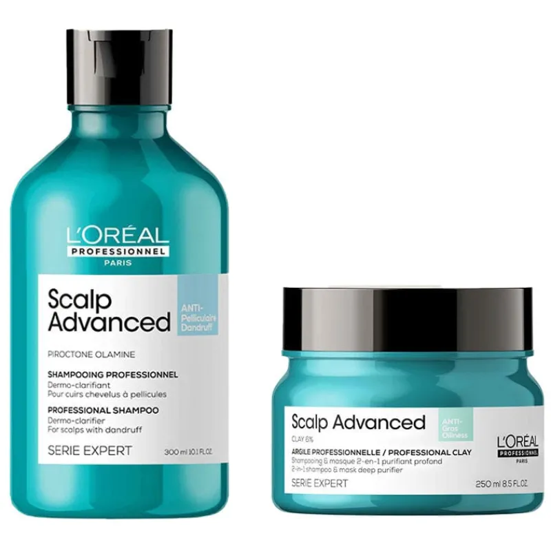 L’Oréal Professionnel Paris Routine anti-pellicules grasses Scalp Advanced New